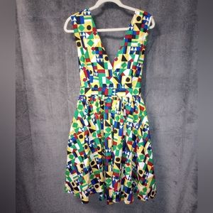HongyuAmy Beautiful African Print Dress Size XL NWT